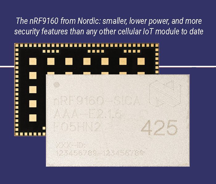 Nordic nRF9160 LTE-M & NB IoT Module